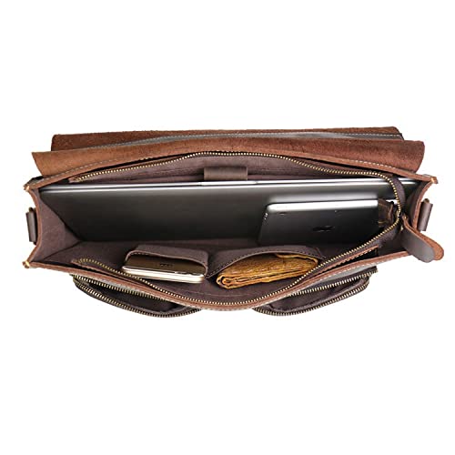 CARUTU Laptop Computer Case Business Travel Work Messenger Cross Body Shoulder Bags