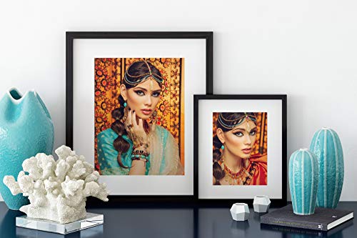 (8-x-10-inch) 100 Sheets Professional Luster Inkjet Photo Paper 10.4mil 260gsm For Beautiful Prints That Last Generations