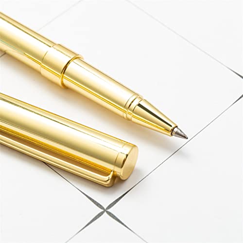 AFPSDLFJDLS 5 Pcs Gel Pen Cute Metal Stationery School Office Supply Pens