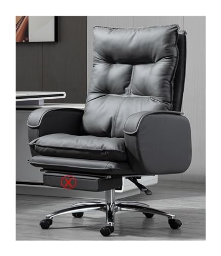FZGGWYHL Managerial s, Home Office Desk s, Swivel Leather Computer Office Comfortable Home Ergonomic Swivel