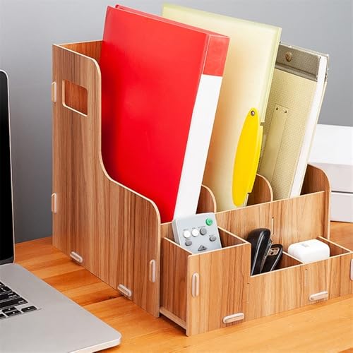 FURUIM2024M File Holder Desk File Box Book Rack Folder Storage Holder Desktop Office Home