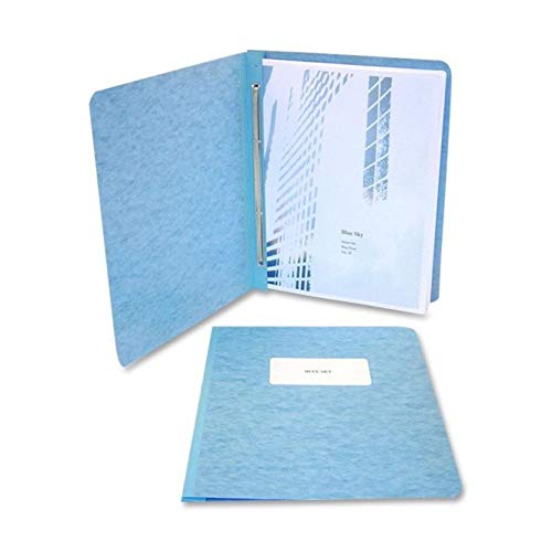 Acco Pressboard Report Cover, Prong Clip, Letter, 3" Capacity, Light Blue - (Pack of 25)