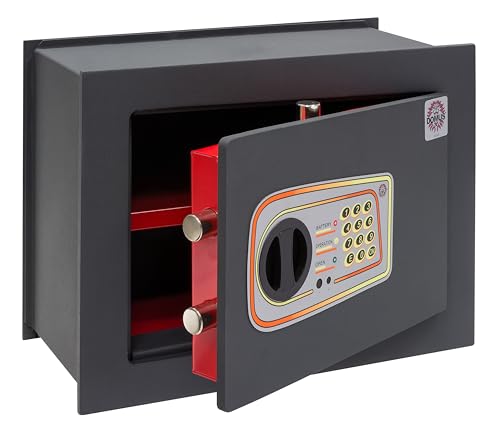 Domus DL/4 Wall Safe with Electronic Lock, Dark Grey