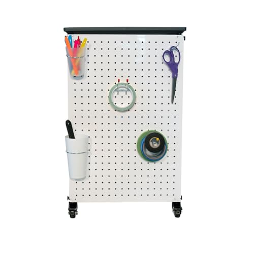 LUXOR MBS-STR-11-3L Modular Classroom Storage Cabinet - Single Module with 3 Large Bins