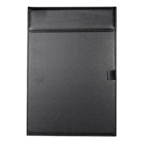 GFHSKRPL Conference Pad Clipboard Folder Office Business ClipBoard PU Leather Writing Pad A4 File Organizer Clip