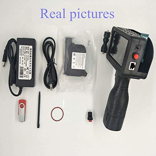 Kunxilin Electronic CO. English Version Portable Inkjet Printer Handheld Inkjet Printer Date Logo Printing Intelligent Touch Screen USB Photoelectric Interface