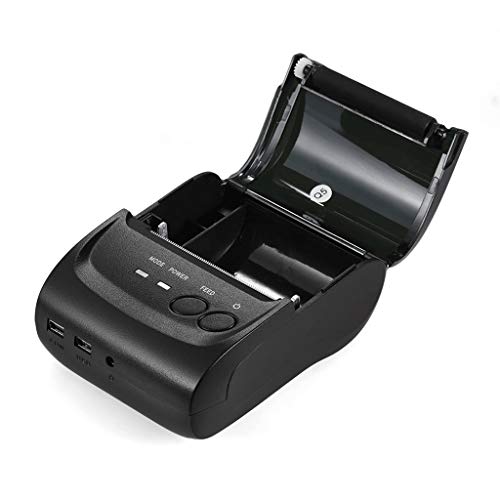 CGTENBS Portable Thermal Printer Handheld 58mm Receipt Printer for Retail Stores Restaurants Factories Logistics, 10 Paper Rolls