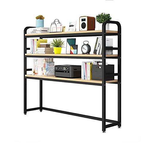 Bookshelf, 3 Layer Desktop Bookshelf - Desktop Organizer Office Storage Rack, Adjustable Multi-layer Bookshelf Desktop Racks, 3 Tier Desktop Bookcase For Computer Desk, Desktop Organizer Shelf Racks(A