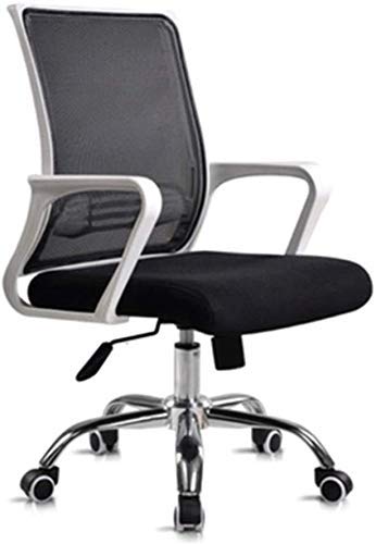 Mesh Office Chair Armchair Reclining Adjustable with Lumbar Support Back Executive Backs Rotating Ergonomic Chair Backrest(Color:Green+Black)