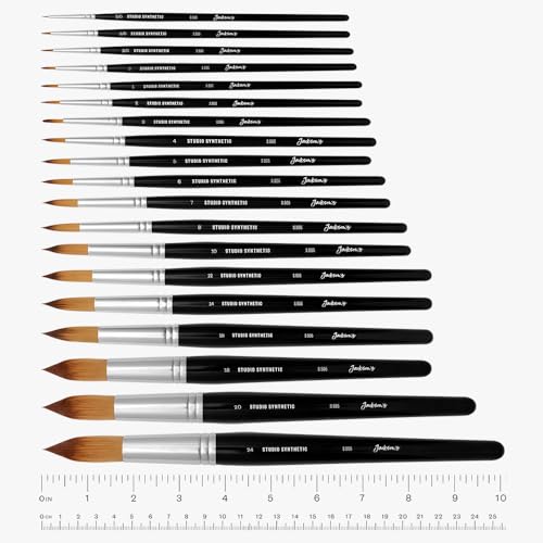 JAckson's : Studio Synthetic Watercolour Brush : Round : Size 24