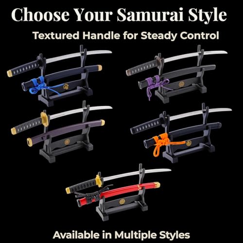 Wablade Samurai Katana Letter Opener with Stand, 8.27", Made in Seki, Japan