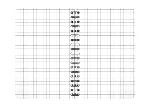 Oxford Office Spiral Notebook, Flexible Deck Side 11 x 17 cm 180 Pages Ruled, 5 x 5 (Pack of 10)