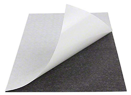 Magnet Valley 250 sheets 5" x 7" Magnetic (12 mil) Super-Thin Adhesive Magnet Peel and Stick