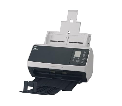 RICOH fi-8170 USB 3.2 Gigabit Ethernet LED Workgroup Scanner with ADF, Duplex, A4, 70ppm/140ipm