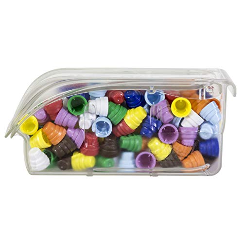 Akro-Mils 305A3 Insight Ultra-Clear Hanging and Stacking Plastic Storage Bin, (7-3/8-Inch x 4-1/8-Inch x 3-1/4-Inch), Clear, (16-Pack)