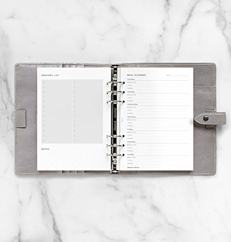 A5 Minimal Meal Planner