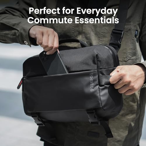 tomtoc 10L Laptop Messenger Shoulder Bag for 13/14-inch MacBook Pro/Air M5