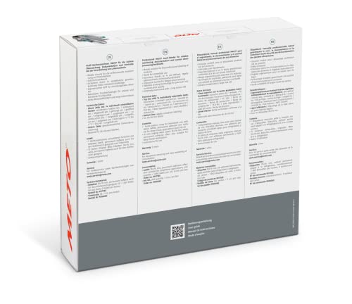 Meto HACCP Kit, Hand Labelling Set, Food Labelling (2 Lines, 20 Digits for 26 x 16 mm Labels) Price Gun Silver Teal