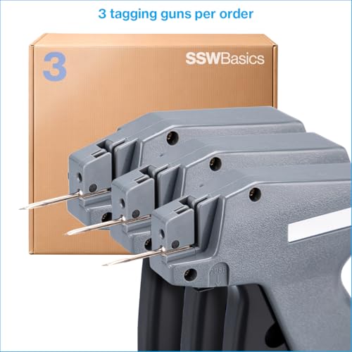SSWBasics Regular Tagging Gun - 3 Included