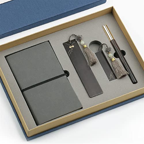 Notebook Bookmark Signing Pen U Disk Notepad Set DIY Brass Custom Engraving