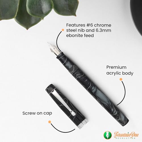 FPR Himalaya V2 Jade Smoke Chrome Ultra Flex Nib Pen for Writers
