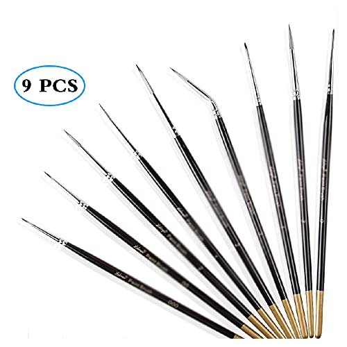 UOHLCX HBJWOV Paintbrush Suit - Watercolor, Acrylic Paint, Miniature Brush Oil Painting Art Supplies Brush