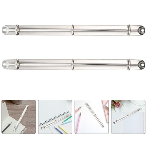 A5 ring binder Ring Binder Mechanism 16 Pieces A4 Metal 3 Hole Loose Leaf Notebook Stationery Supplies