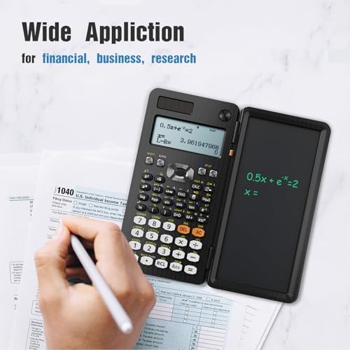 ROATEE Scientific Calculator for Student 991ES with Notepad School Supplies