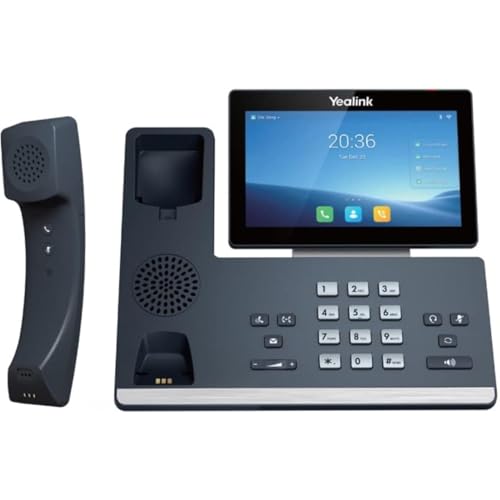 Yealink T58W Pro IP Phone - Corded/Cordless - Corded/Cordless - Bluetooth, Wi-Fi, DECT - Wall Mountable, Desktop - Classic Gray