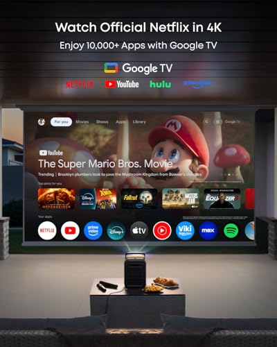 Nebula X1 4K Laser Projector, 3,500 ANSI Lumens, Dolby Vision