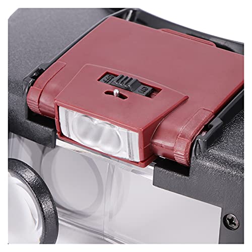 Head Magnifier Glasses,Headband Magnifyiglass 10X Headband Magnifier Glasses Helmet Style Loupe Lens Lights Loupe Microfor Repaiwatch Jewelry Reading