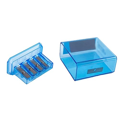 Multifunctional 4 Holes Charcoal Pencil Sharpener Long Core Lead Drawing Art Manual Sketching Supplies