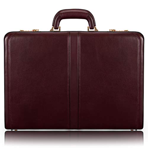 McKlein HARPER, Leather 4.5" Expandable Laptop/Computer & Tablet Business Briefcase Attaché Bag, Men Women Laptop Briefcase, Laptop Compartment bag, Tablet Pocket bag, Business Bags, Travel Cases