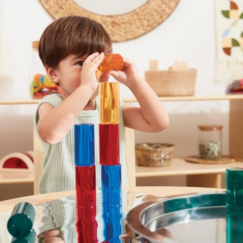 Kaplan Early Learning Company Light and Color Cylinder Set - 8 Pieces