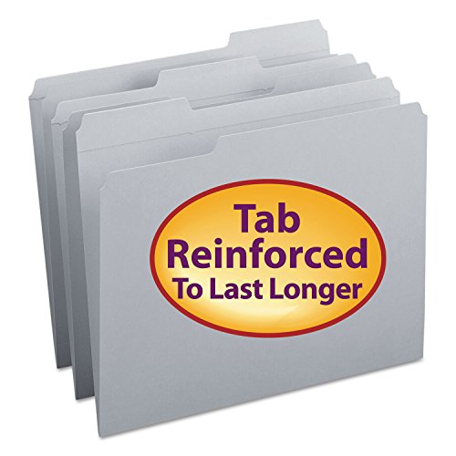 SMEAD SMD12334 Colored Folders with Reinforced Tab