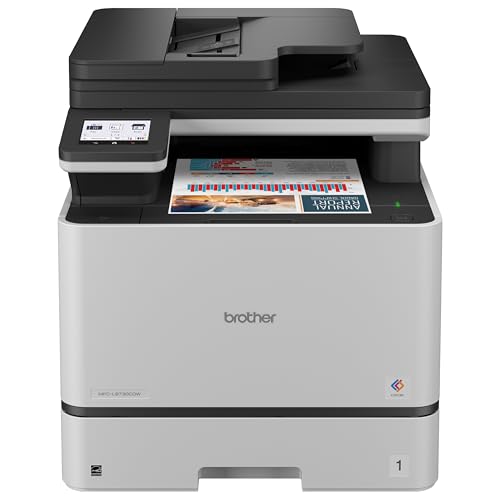 Brother MFC-L8730CDW Business Color Laser All-in-One Printer, Duplex Print, Scan, Copy, Wireless, Advanced Security