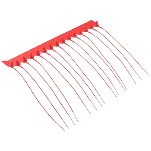 DWLANMLHYA Tagging Gun for Clothing, Plastic Tamper Seals Numbered Zip Ties Pull Tite Security Tags for Garment Label Office Filing and Craft Projects(500pcs)