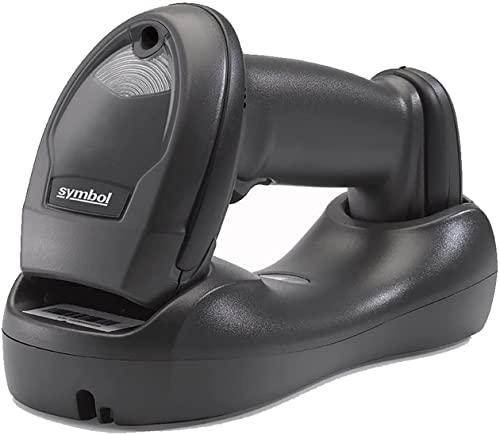 Zebra Symbol LI4278 Cordless Linear Imager Bluetooth Barcode Scanner, Twilight Black - Wireless, 547 scan/s1D, LED with Universal Docking Charger Cradle Standard Base - LI4278-SR20007WR JTTANDS