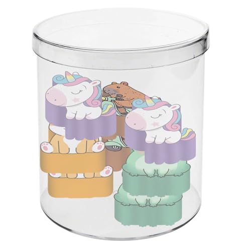 Oh My Pop Mix-Cube with 12 Erasers, Multicolour