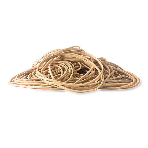 Upgrade Office Supply Rubber Bands, Size #19 (3-1/2 in x 1/16 in), 3,750 Bands, 3 lb, USA