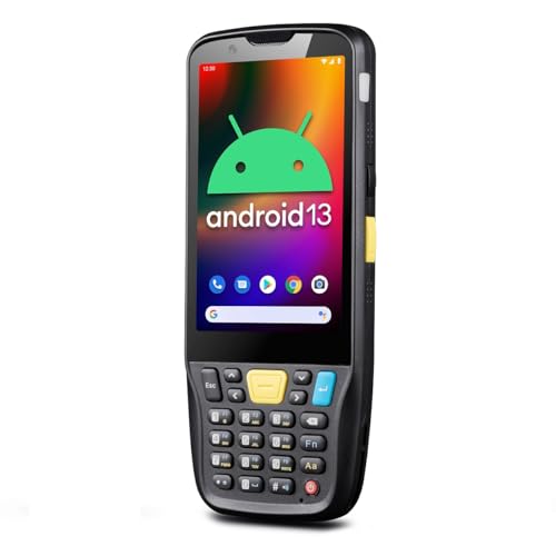 Chainway MC62 Wireless Android Barcode Scanner Handheld with Integrated 2D/1D/QR Code Reader, Android 13, WiFi, NFC, GPS, Bluetooth, Keypad, for Inventory Scanning