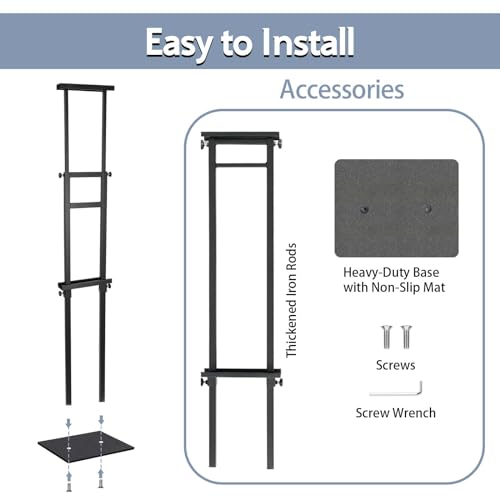 STANDNEE 4PACK Adjustable Poster Holder, Foam Board Stand for Display, Heavy Duty Pedestal Sign Holder, Metal Stand for Display Board Up to 83