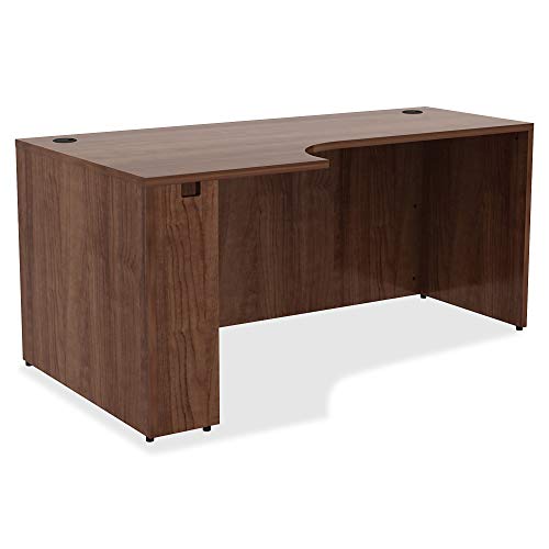 Lorell Credenza, Walnut, 66" X 36"