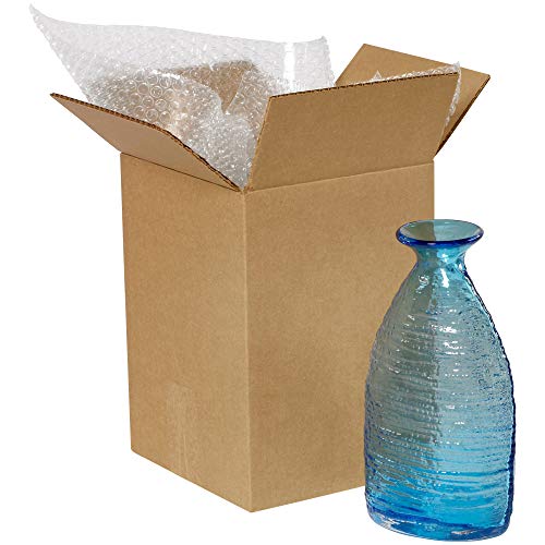 Aviditi Bubble Cushioning Wrap Roll, 48 Inch x 188 Feet, 5/16" Medium Bubble, Perforated Every 12 Inches, Ships Parcel, for Packing, Shipping and Moving (1 Roll)
