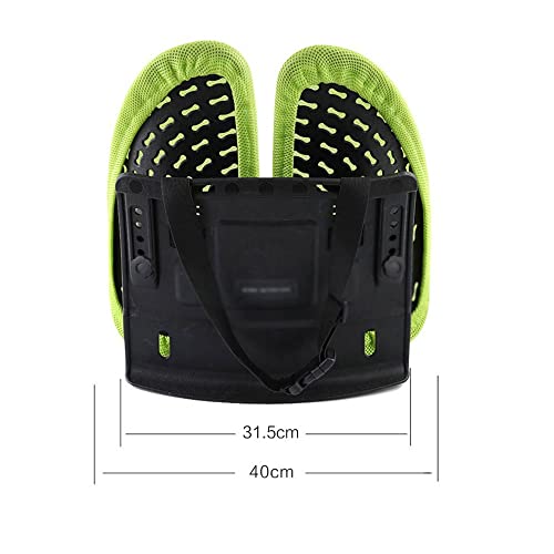 UIOLCFG Soft Memory Foam Seat Chair Lumbar Back Support Cushion Pillow for Office Home Car