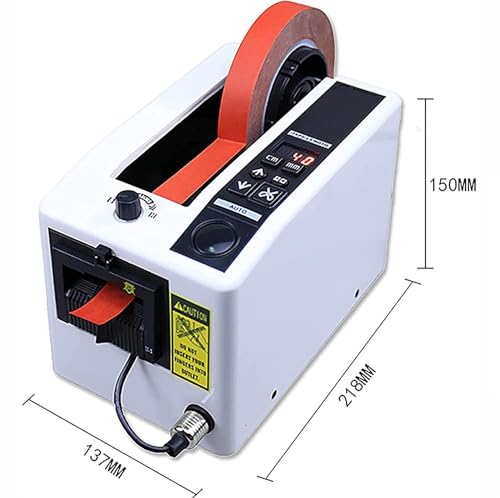 Eiwitany Electric Tape Cutting Machine,Tape Dispenser for Packing, Compatible with 8-50mm Width Tapes, for Packaging Solutions