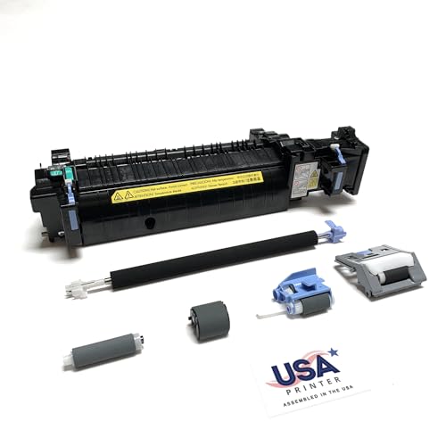 USA Printer B5L35A-MTK-USA (RM2-0011 B5L35-67901 B5L35-67902) Maintenance Kit for Color Laser Printer Series M552 M553 M577 with Fuser, B5L24-67902 Transfer Roller & Tray 1-2 Roller Kit (110V)
