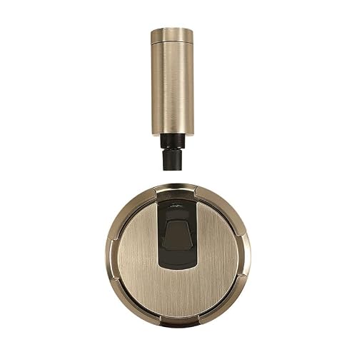 Zinc Alloy Anti Collision Silent Mechanical Thin Invisible Door Stop