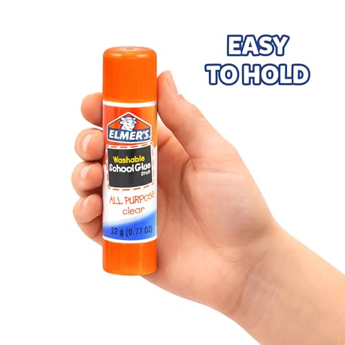 Elmer's All Purpose School Glue Sticks, Washable, 22 Grams, 30 Count - Classroom, Arts & Crafts, #1 Teacher Brand