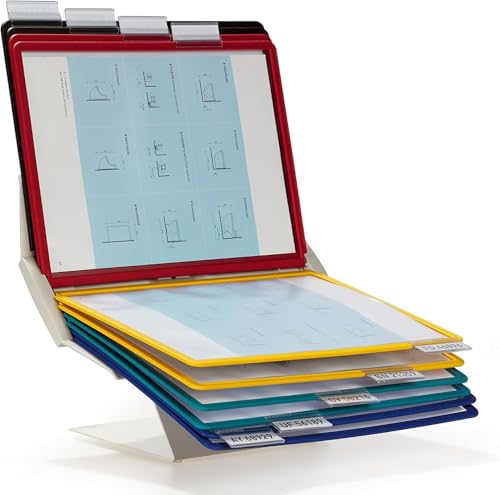 Durable Vario Pro Display Unit for Desk Top or Wall Mounting - 10 Panels